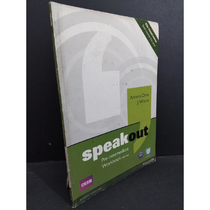 Speakout Pre-intermediate workbook with key (kèm CD) mới 80% bẩn bìa, ố nhẹ, tróc bìa, tróc gáy HCM2811 Antonia Clare, JJ Wilson HỌC NGOẠI NGỮ 356659