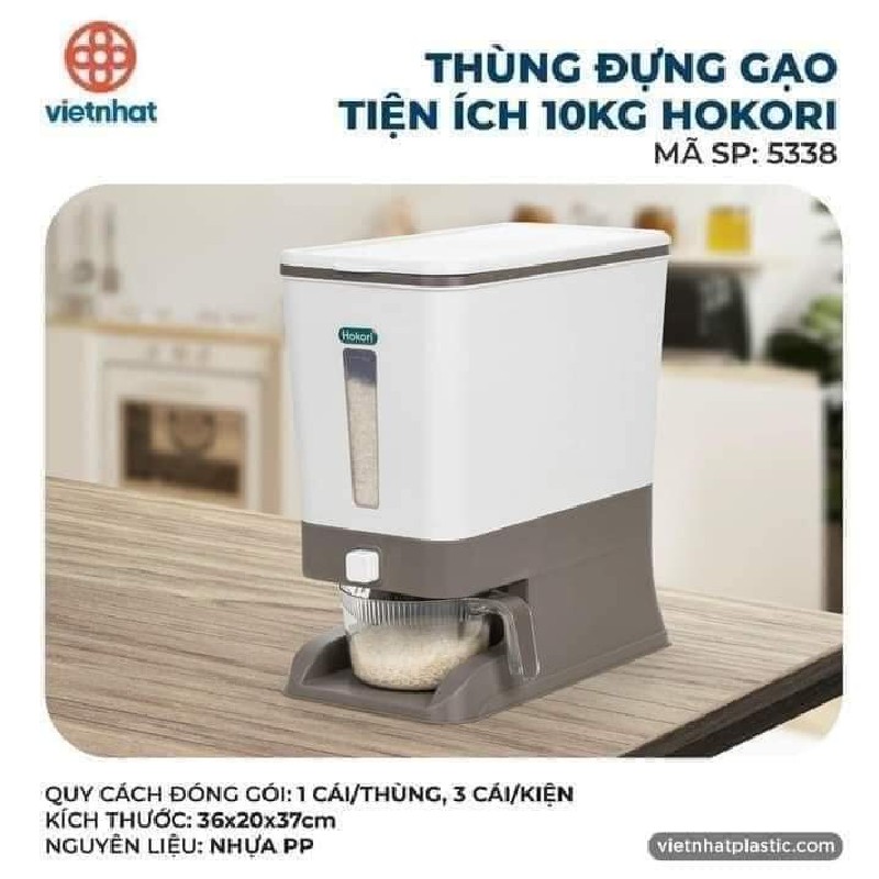 Thùng đựng gạo thông minh công nghệ nhật bản🏵️ 48121