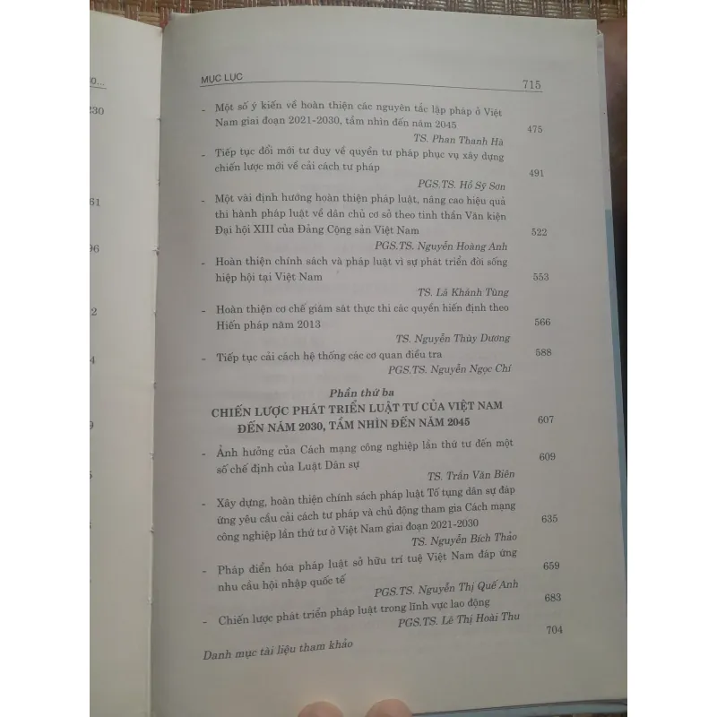 CHIẾN LƯỢC PHÁT TRIỂN PHÁP LUẬT VIỆT NAM  ĐẾN NĂM 2030... 756945