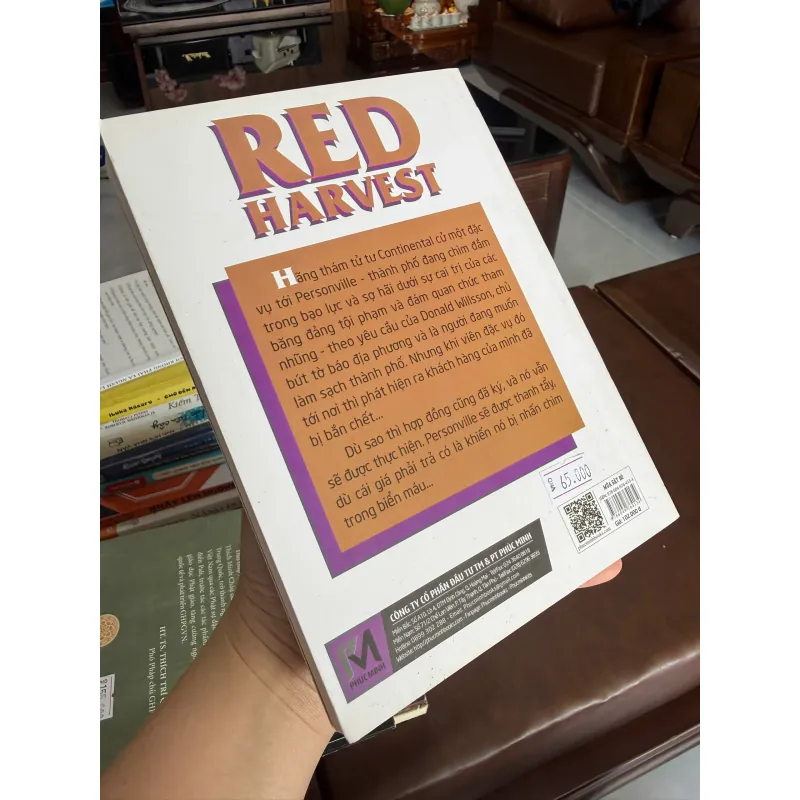 Mùa Gặt Đỏ – Dashiell Hammett | Tiểu Thuyết Trinh Thám Kinh Điển Mỹ- K2 998428