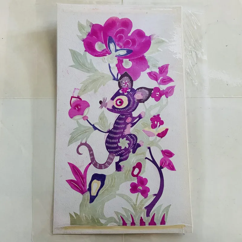 🧧 [GÓC DECOR] Bộ Tranh Cắt Giấy 12 Con Giáp Nghệ Thuật Trung Hoa 799788