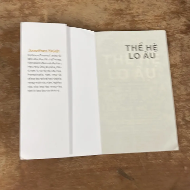 THẾ HỆ LO ÂU- JONATHAN HAIDT 675079