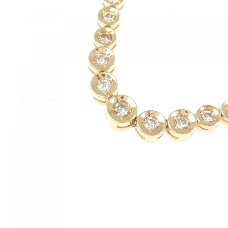 K18YG Dây chuyền kim cương - Hàng hiệu Authentic 856698