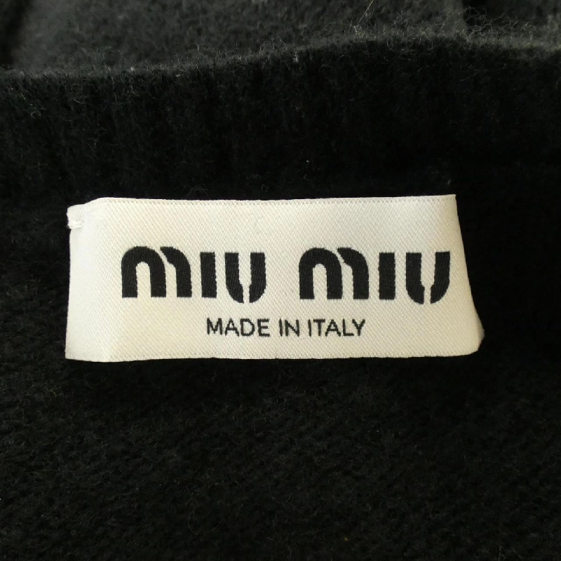MIU MIU MIU MIU Logo MML808 S232 13K1 Áo len - Hàng hiệu Chính hãng 810591
