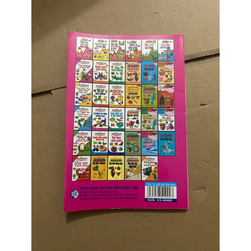 Thao tác gấp giấy đơn giản 562939