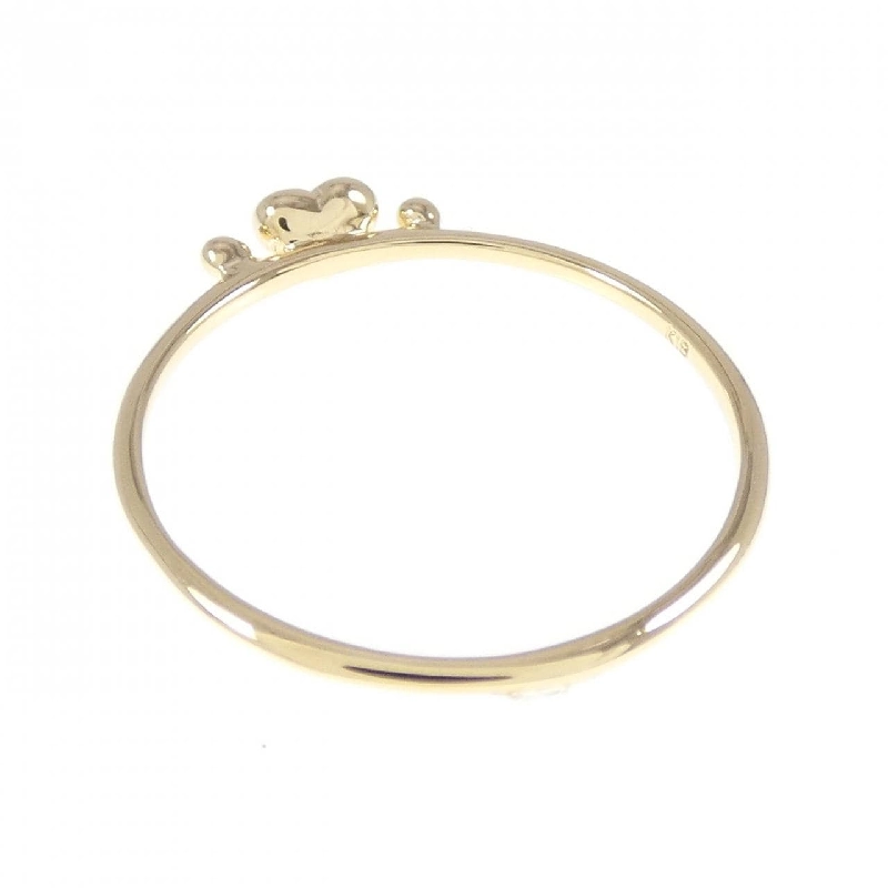 Nhẫn kim cương hình trái tim K18YG 670441