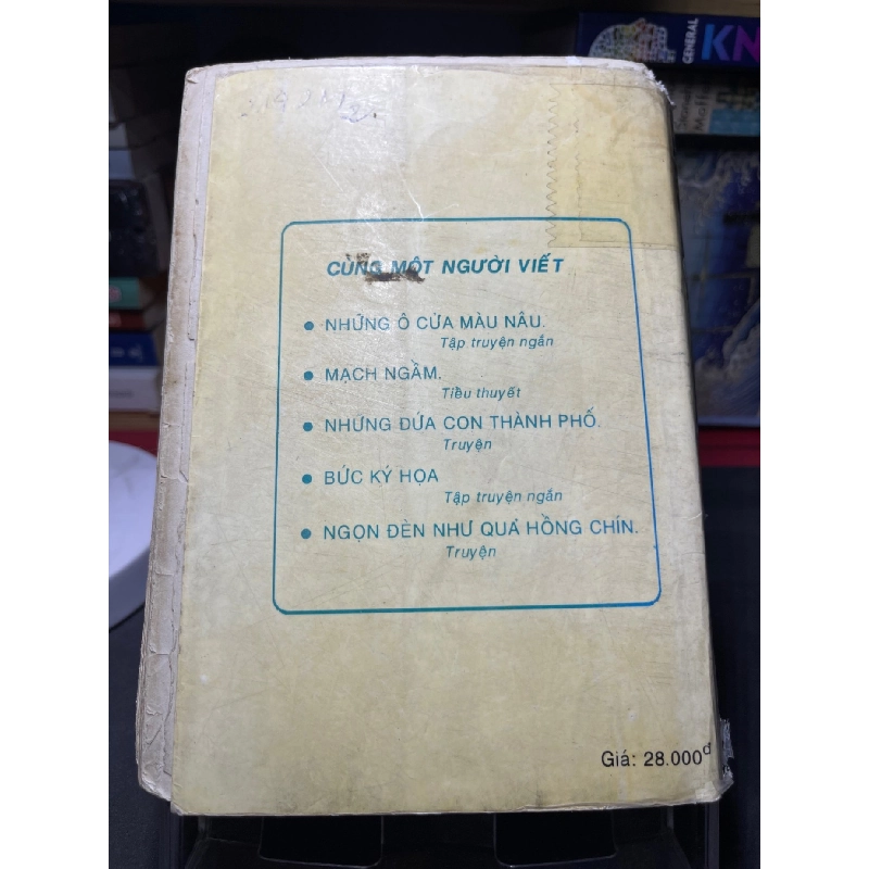 Tan vỡ 1995 mới 50% ố vàng rách bìa Tùng Điển HPB0906 SÁCH VĂN HỌC 915254