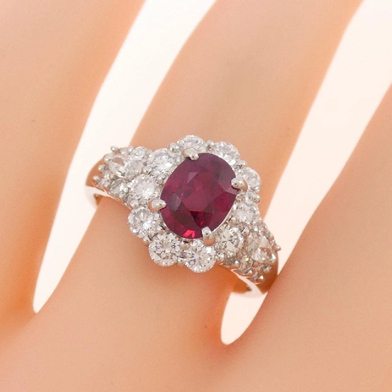 Nhẫn Ruby PT900 1.08CT - Hàng hiệu Chính hãng 851362