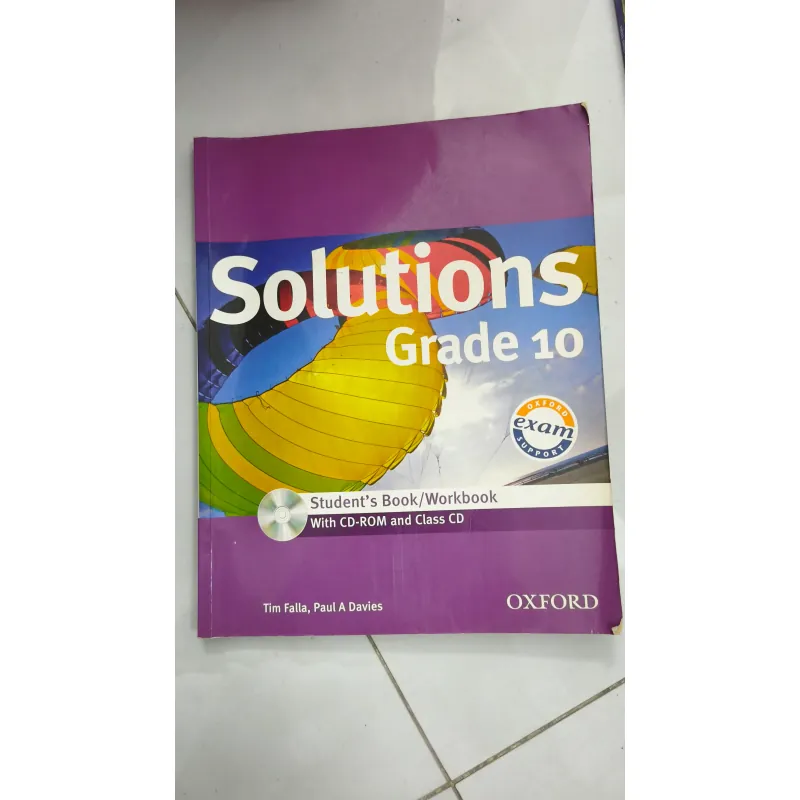 Sách solution grade 10  971477