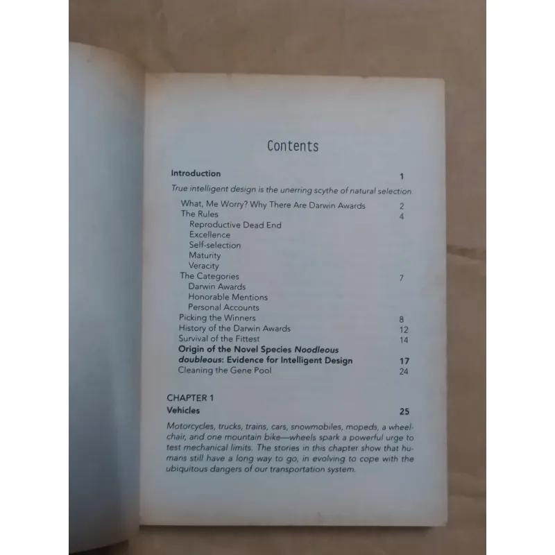 The Darwin Awards -Wendy Northcutt 1007185