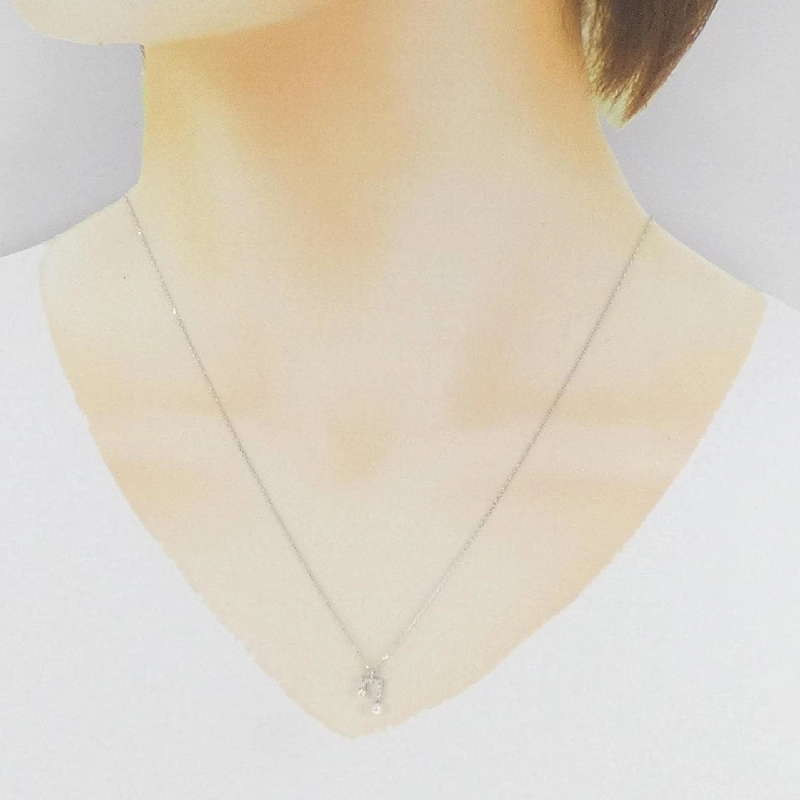 K18WG Ngọc trai Akoya Dây chuyền 3.0mm - Hàng hiệu Chính hãng 857601