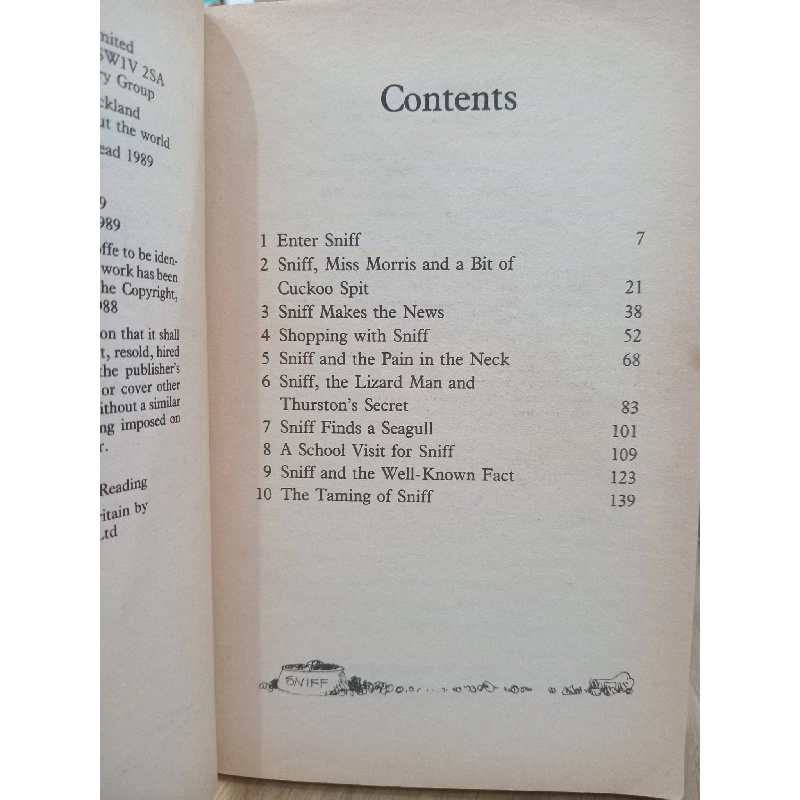 The sniff stories - Ian Whybrow 530716