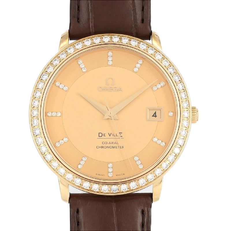 Omega De Ville Prestige/D.34P 413.58.37.20.58.001 YG Tự động - Hàng hiệu Chính hãng 883220