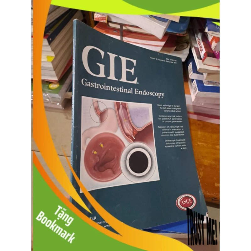 (TẶNG BOOKMARK) GIE Gastrointestinal Endoscopy volume 86 no 3 9/2017 RBK0808 TẠP CHÍ, THIẾT KẾ, THỜI TRANG 944348