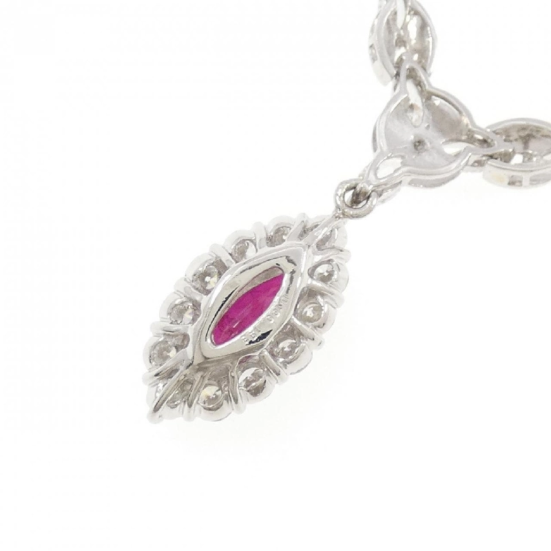 Dây chuyền ruby PT850 1.93CT xuất xứ từ Myanmar - Hàng hiệu Authentic 858738