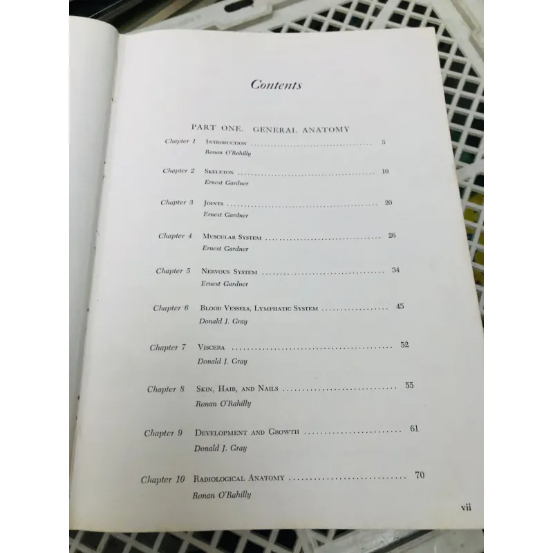 ANATOMY – Gardner • Gray • O’Rahilly 799199