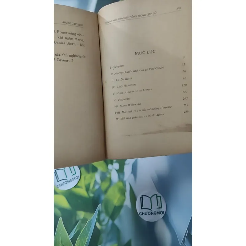 [XƯA] Những Mối Tình Nổi Tiếng Trong Lịch Sử (1993) - André Castelot 997855