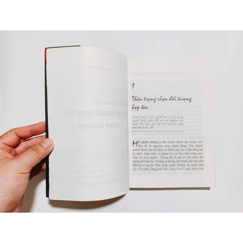 Những Nguyên Tắc Chọn Người Hợp Tác Kinh Doanh 785632