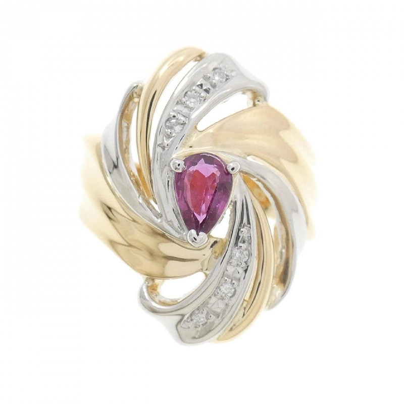 Nhẫn Ruby K18YG/PT900 0.42CT - Hàng hiệu Chính hãng 846263