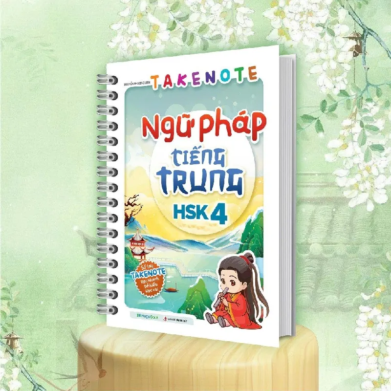 Sách - Takenote Ngữ pháp tiếng Trung HSK 4 - Megabooks - NENA2509 Blogmeo21025 579631