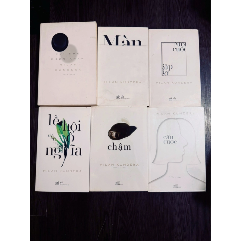 Bộ 6 cuốn sách của Milan Kundera (đọc mô tả) 540612