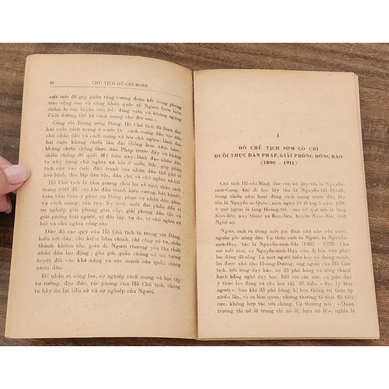 Chủ tịch Hồ Chí Minh: tiểu sử và sự nghiệp - NXB Sự Thật 1975 707421