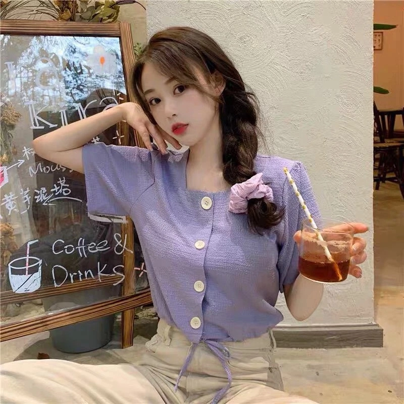 Thanh lý áo croptop tím 0525-kb 459577
