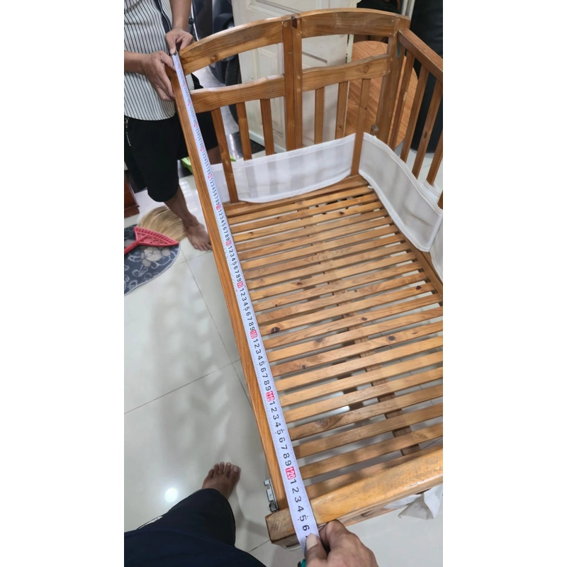 Thanh lí nôi (cũi) gỗ tự nhiên 462894