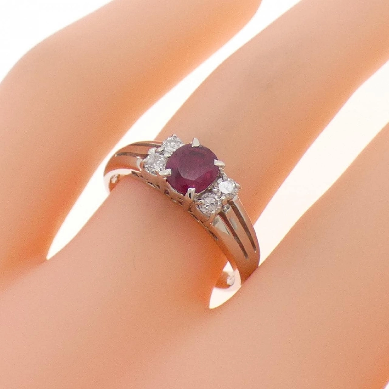 Nhẫn Ruby PT900 0.51CT - Hàng hiệu Chính hãng 854278