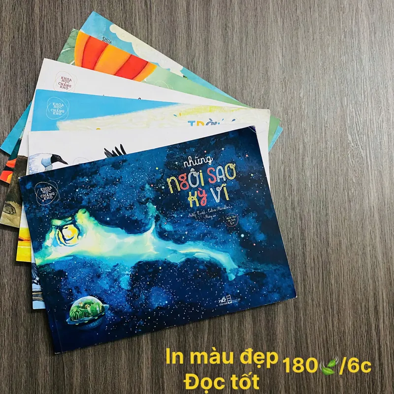 Combo 6 quyển sách khoa học chẳng khó - in màu#HATRA 565409