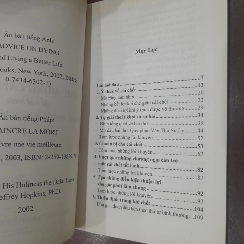 Đức Đạt Lai Lạt Ma - Chủ động cái chết ĐỂ TÁI SINH TRONG MỘT KIẾP SỐNG TỐT ĐẸP HƠN 550164