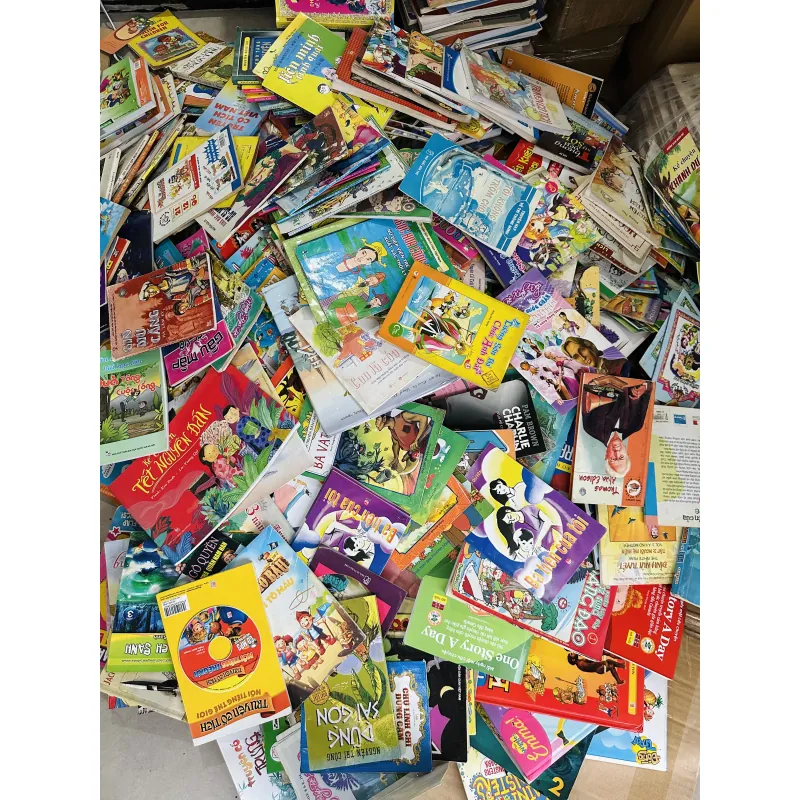 10kg Sách thiếu nhi tranh màu 753826