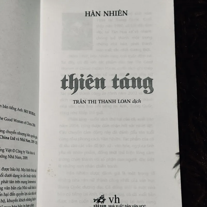 Thiên táng (bản in đầu) 721046