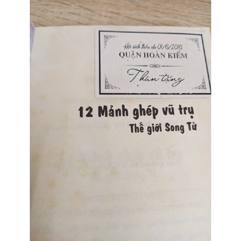 [Phiên Chợ Sách Cũ] 12 Mảnh Ghép Vũ Trụ - Thế Giới Song Tử (2013) S1507 506326