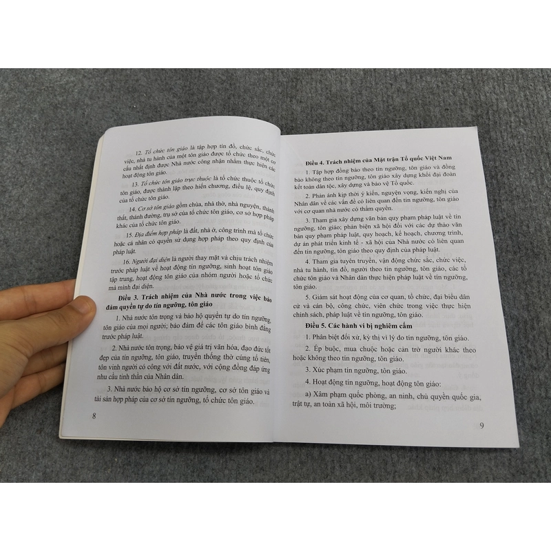 LUẬT TÍN NGƯỠNG, TÔN GIÁO 495390