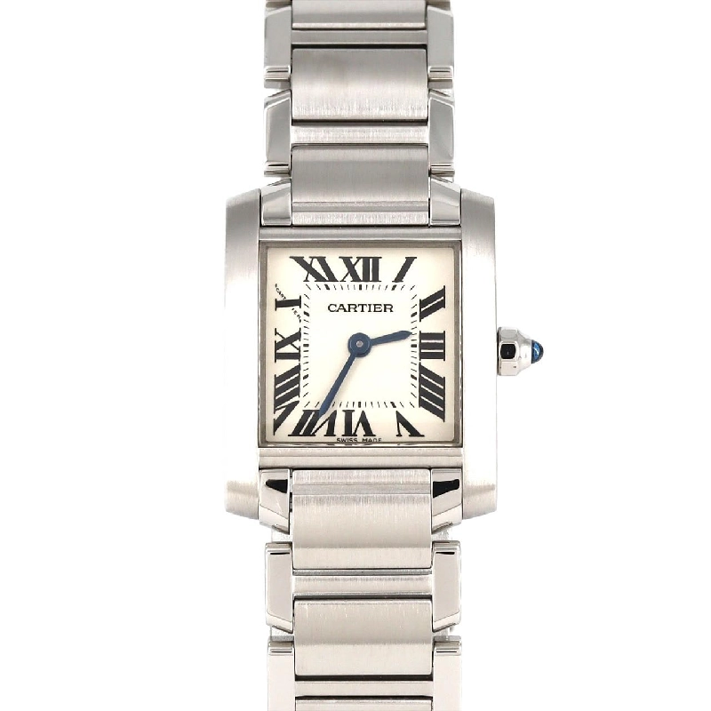 Cartier Tank Française SM W51008Q3 SS Quartz - Hàng hiệu Authentic 875489