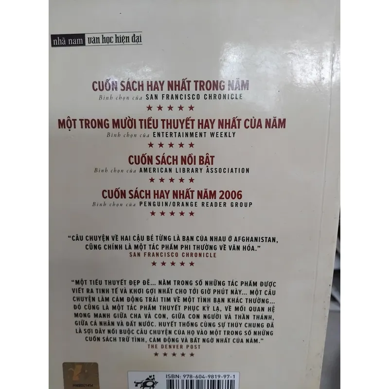 Người đua diều của Khaled Hosseini  1054848
