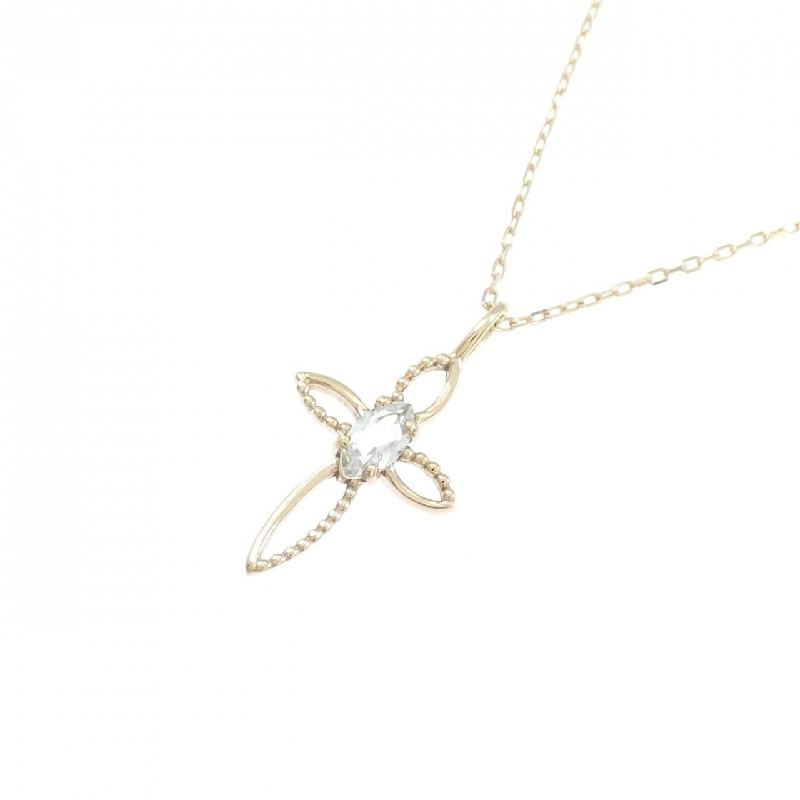 K10YG Đeo cổ Aquamarine - Hàng hiệu Chính hãng 857727