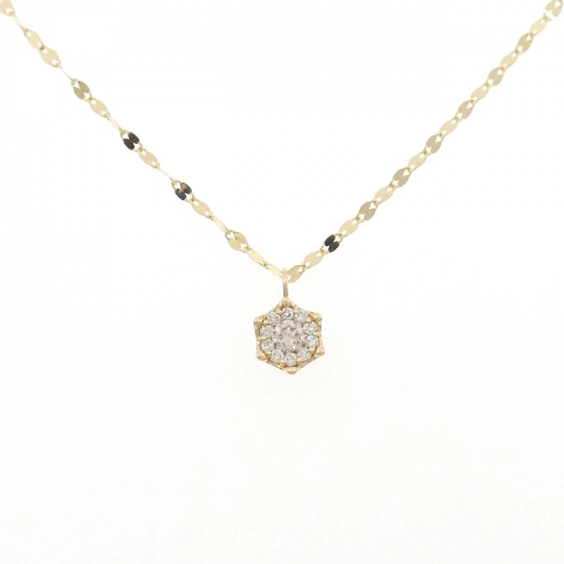 K18YG Dây chuyền kim cương 0.31CT - Hàng hiệu Authentic 850709