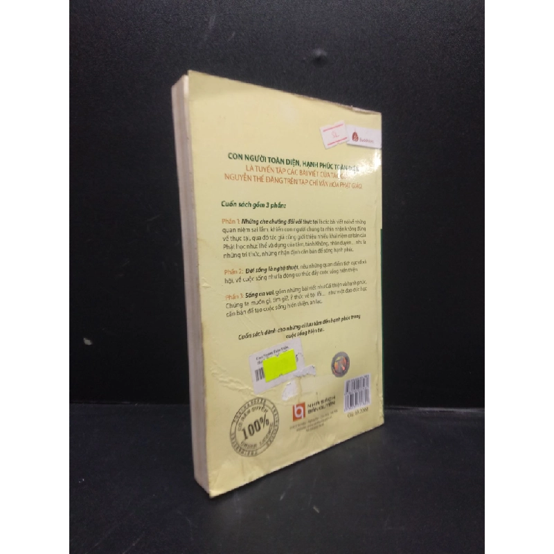 [Phiên Chợ Sách Cũ] Con người toàn diện, hạnh phúc toàn diện năm 2012 2303 417812