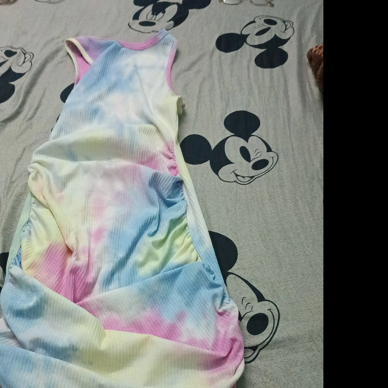 Đầm body màu loang  504914