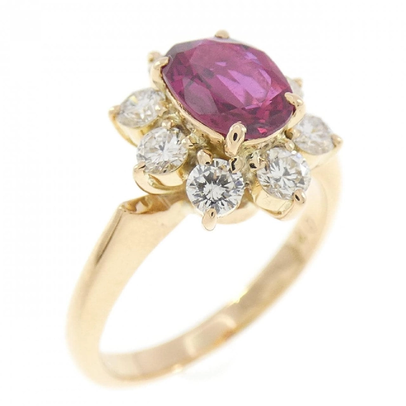 Nhẫn ruby K18PG 0.70CT 670040