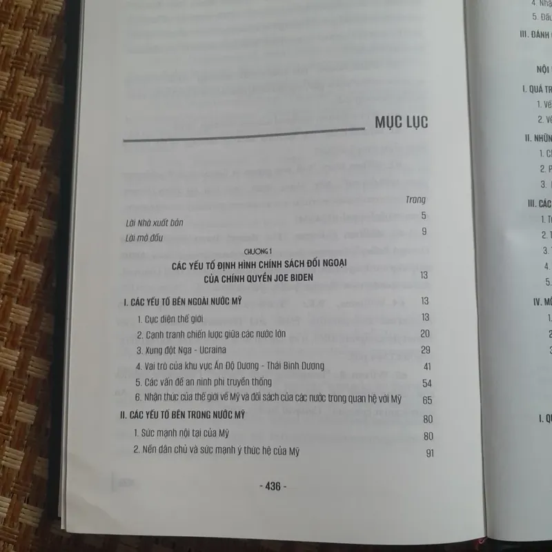 CHÍNH SÁCH ĐỐI NGOẠI MỸ DƯỚI THỜI JOE BIDEN 734575