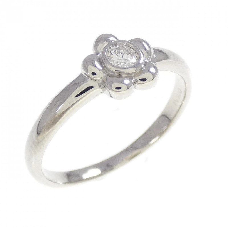 Nhẫn kim cương hoa PT900 0.10CT - Hàng hiệu Authentic 849506