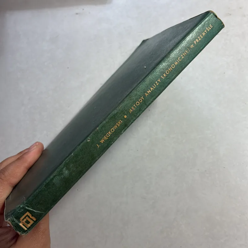 Các phương pháp phân tích kinh tế trong công nghiệp - 1970s (Tiếng Ba Lan) 800420