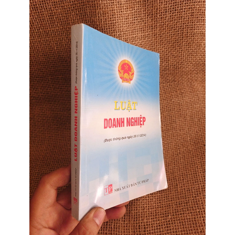 Luật doanh nghiệp 2015 mới 90% (Sách chính trị - pháp lý) HCM060526 1039065