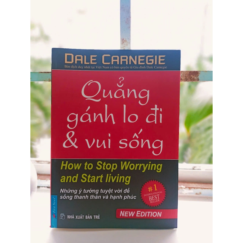 Quẳng Gánh Lo Đi và Vui Sống (Bìa mềm) | Dale Carnegie | Sách còn mới 90% - Freeship 384050