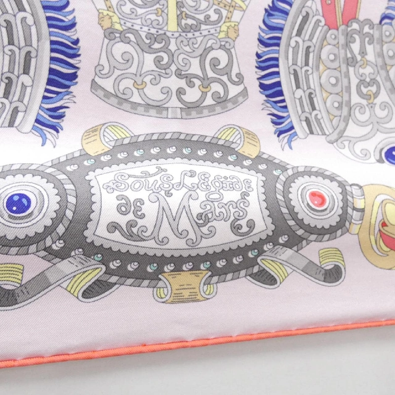 Khăn lụa Hermès SOUS L'EGIDE DE MARS 072776S 624928