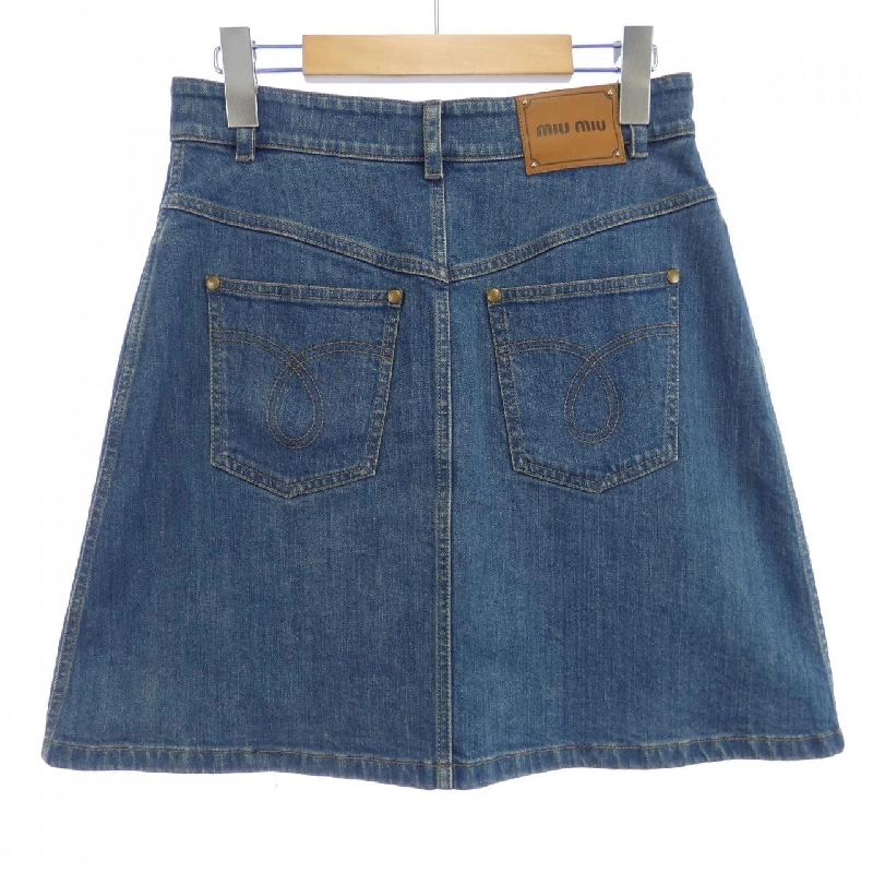 ミュウミュウ MIU MIU GWD106 1M68 Skirt - Hàng hiệu Chính hãng 648179