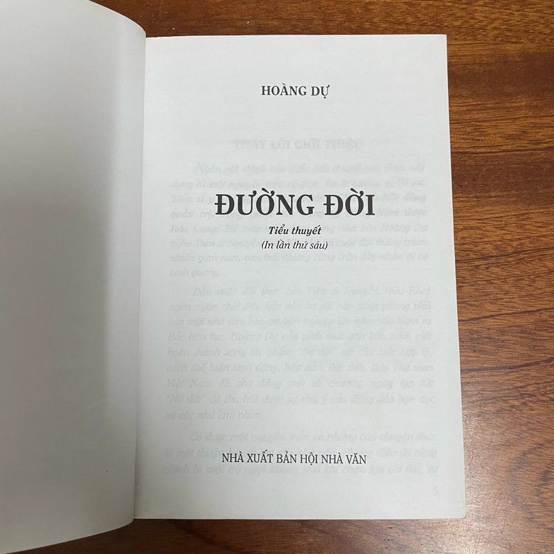 II Tiểu Thuyết: Đường Đời - Hoàng Dự - 2007 485070